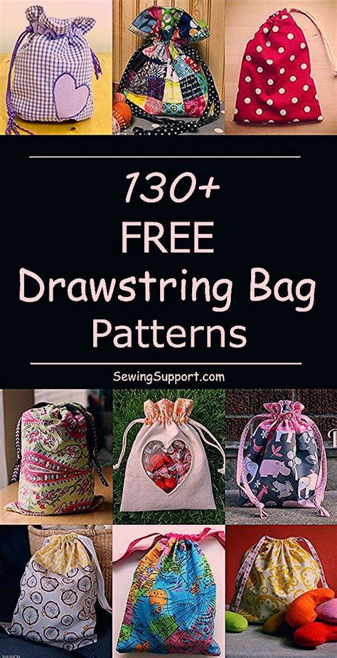 Printable Drawstring Bag Pattern Free Pdf
